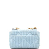 19 Flap Bag Quilted Corduroy Medium