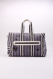 Chanel 2005 Logo Printed Striped Bag