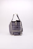 Chanel 2005 Logo Printed Striped Bag