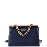 Coco Luxe Flap Bag Quilted Calfskin Medium