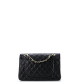 Classic Double Flap Bag Quilted Caviar Small