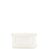 Punk Essentials Wallet on Chain Quilted Goatskin