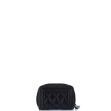 Boy Zip Coin Purse Quilted Caviar Small