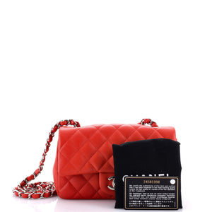 Classic Single Flap Bag Quilted Caviar Mini