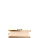 Boy Flap Bag Chevron Calfskin Old Medium