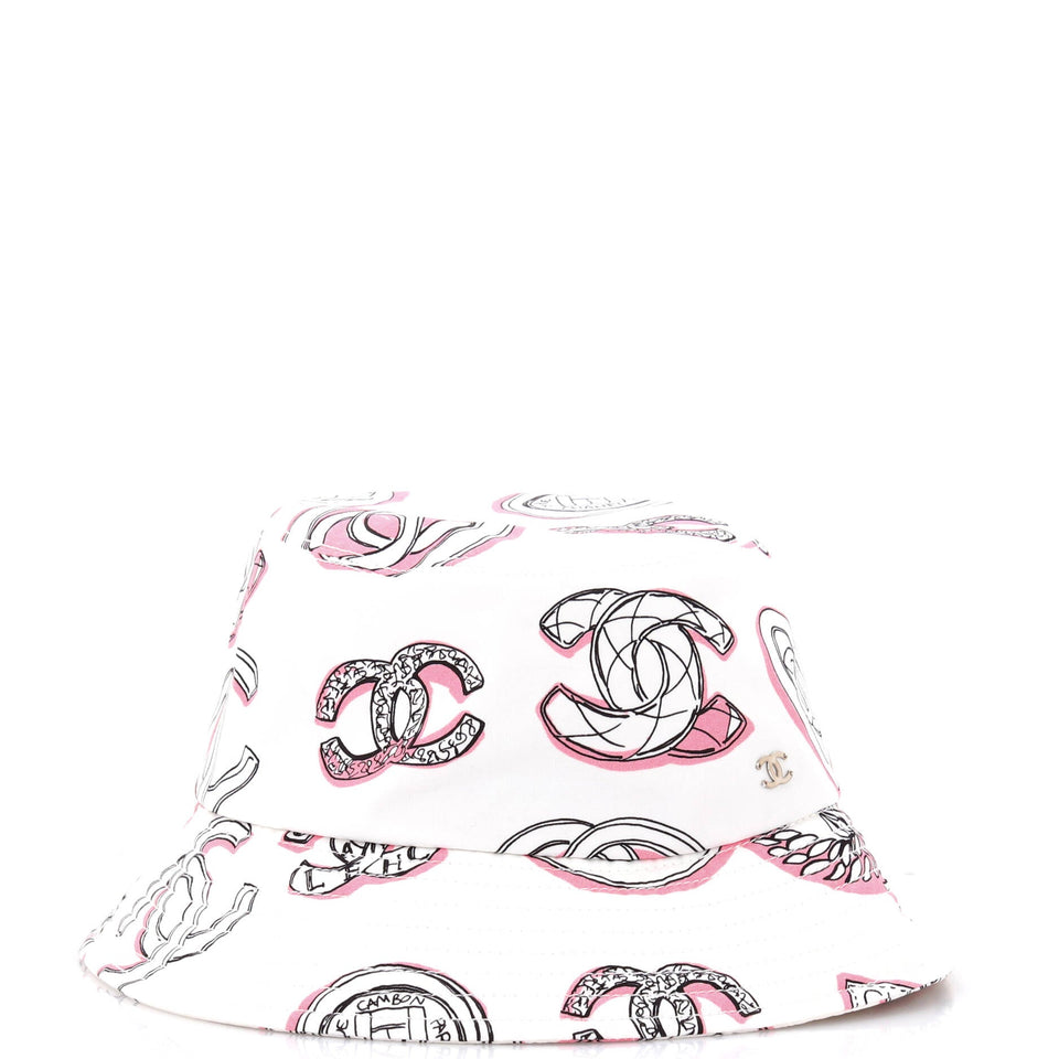 CC Bucket Hat Printed Canvas