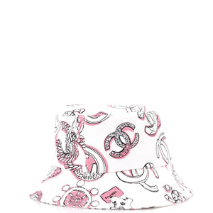 CC Bucket Hat Printed Canvas
