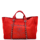 Deauville Tote Lurex Boucle Medium