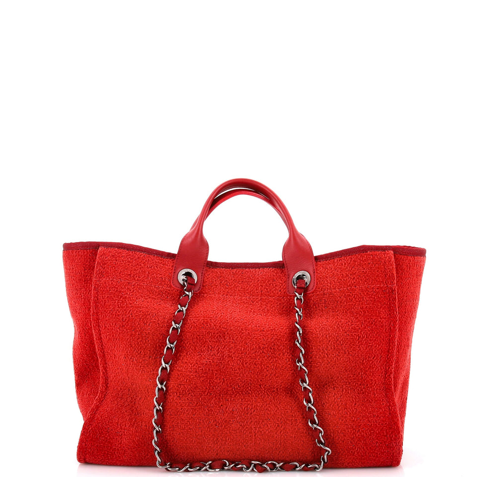 Deauville Tote Lurex Boucle Medium