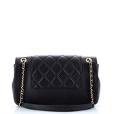 Mademoiselle Vintage Flap Bag Quilted Sheepskin Medium
