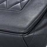 Mademoiselle Vintage Flap Bag Quilted Sheepskin Medium