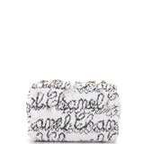 Classic Single Flap Bag Logo Signature Sequins Mini