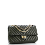 Reissue 2.55 Flap Bag Chevron Aged Calfskin 225