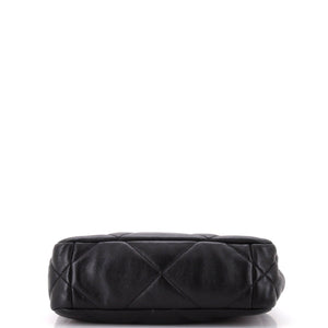 19 Flap Bag Quilted Leather Medium