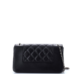 Mademoiselle Vintage Flap Bag Quilted Sheepskin Medium
