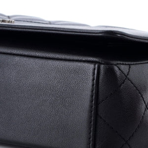 Mademoiselle Vintage Flap Bag Quilted Sheepskin Medium
