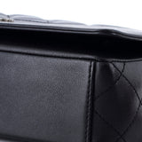 Mademoiselle Vintage Flap Bag Quilted Sheepskin Medium