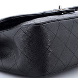 Classic Double Flap Bag Quilted Caviar Jumbo