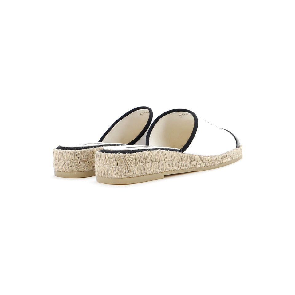 Women's CC Mule Espadrilles Leather