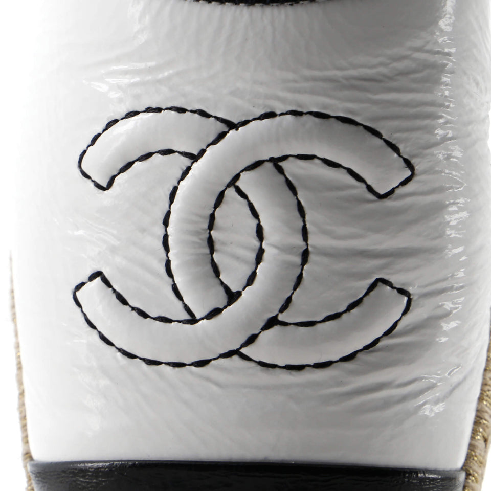 Women's CC Mule Espadrilles Leather