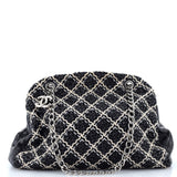 Just Mademoiselle Bag Woven Stitch Patent Large