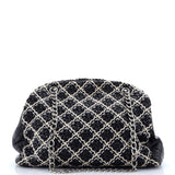 Just Mademoiselle Bag Woven Stitch Patent Large