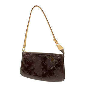 Louis Vuitton Pochette Accessoires  Patent Leather Clutch Bag