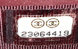 Zip Around Wallet Quilted Caviar Long