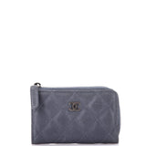 Key Pouch Quilted Caviar