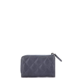 Key Pouch Quilted Caviar