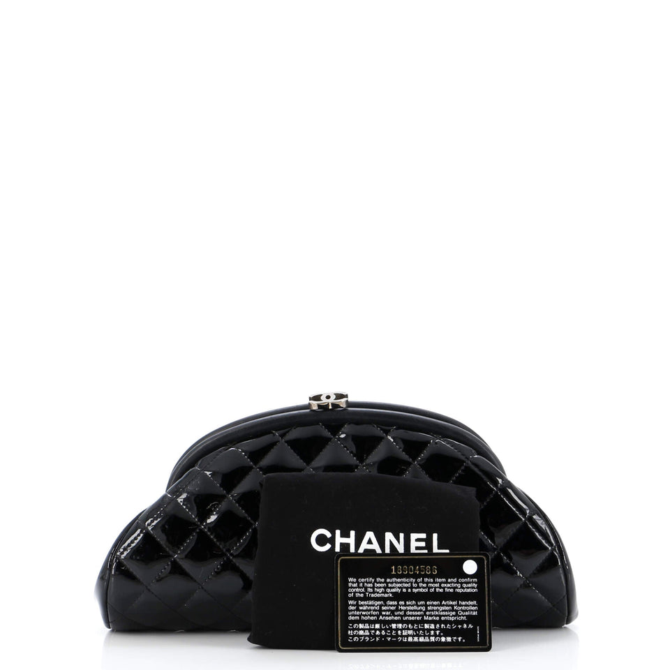 Timeless Clutch Quilted Patent