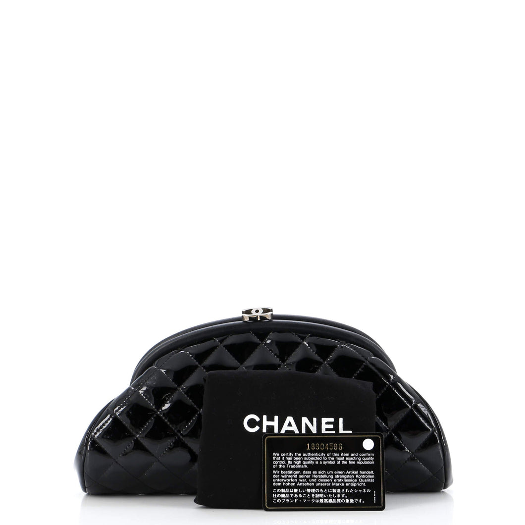 Timeless Clutch Quilted Patent