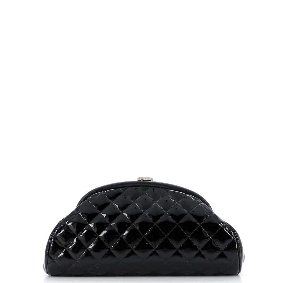 Timeless Clutch Quilted Patent