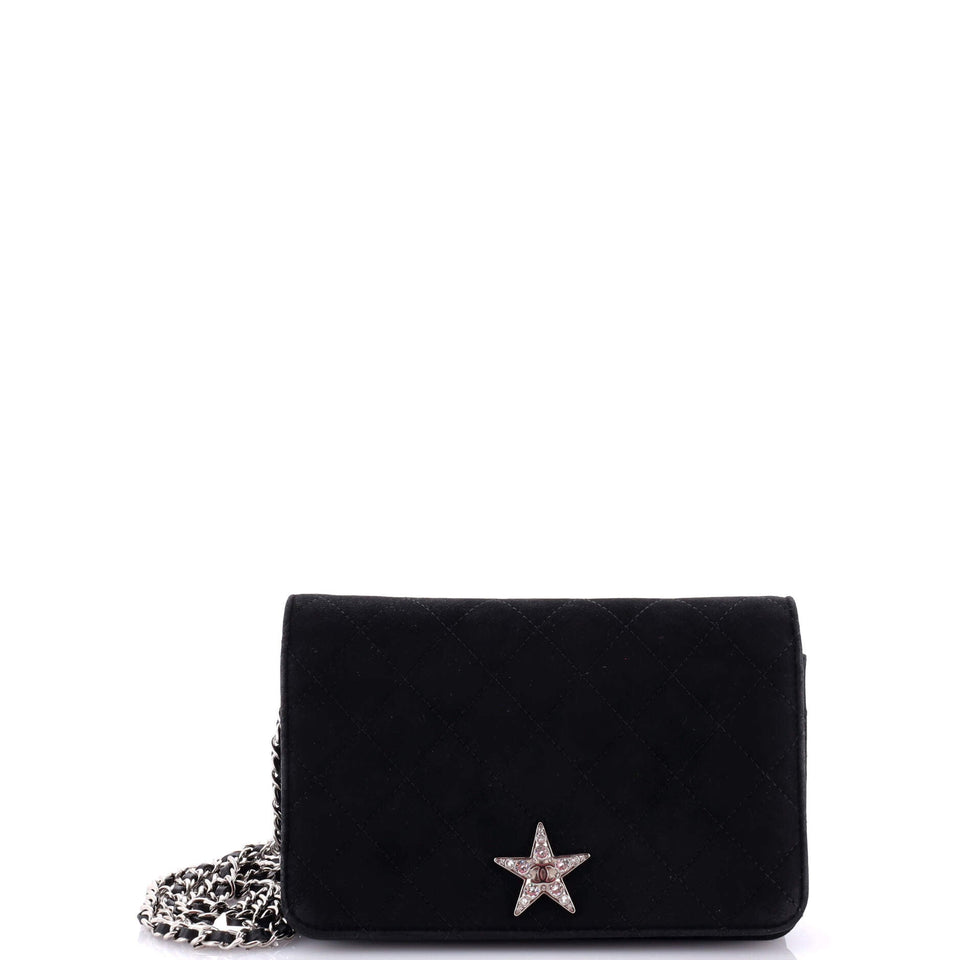 Cocostellar Wallet On Chain Quilted Suede