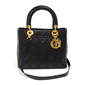 Lady Dior Cannage Quilt Leather Medium Bag