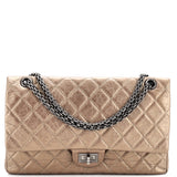Reissue 2.55 Flap Bag Quilted Metallic Aged Calfskin 226