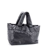 Coco Cocoon Reversible Tote Quilted Lambskin Small