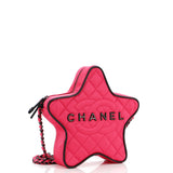 CC Walk of Fame Star Bag Quilted Satin