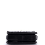 Trendy CC Top Handle Bag Quilted Lambskin Small