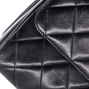 Trendy CC Top Handle Bag Quilted Lambskin Small