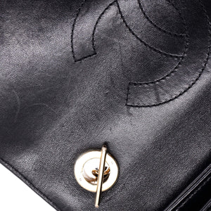 Trendy CC Top Handle Bag Quilted Lambskin Small