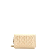 Boy Wallet on Chain Quilted Caviar