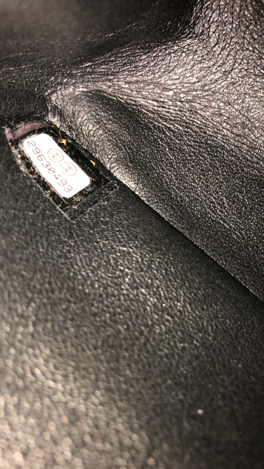 So Black Reissue 2.55 Flap Bag Quilted Patent Mini