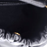 Resin Charms Chain Bucket Bag Quilted Lambskin Small