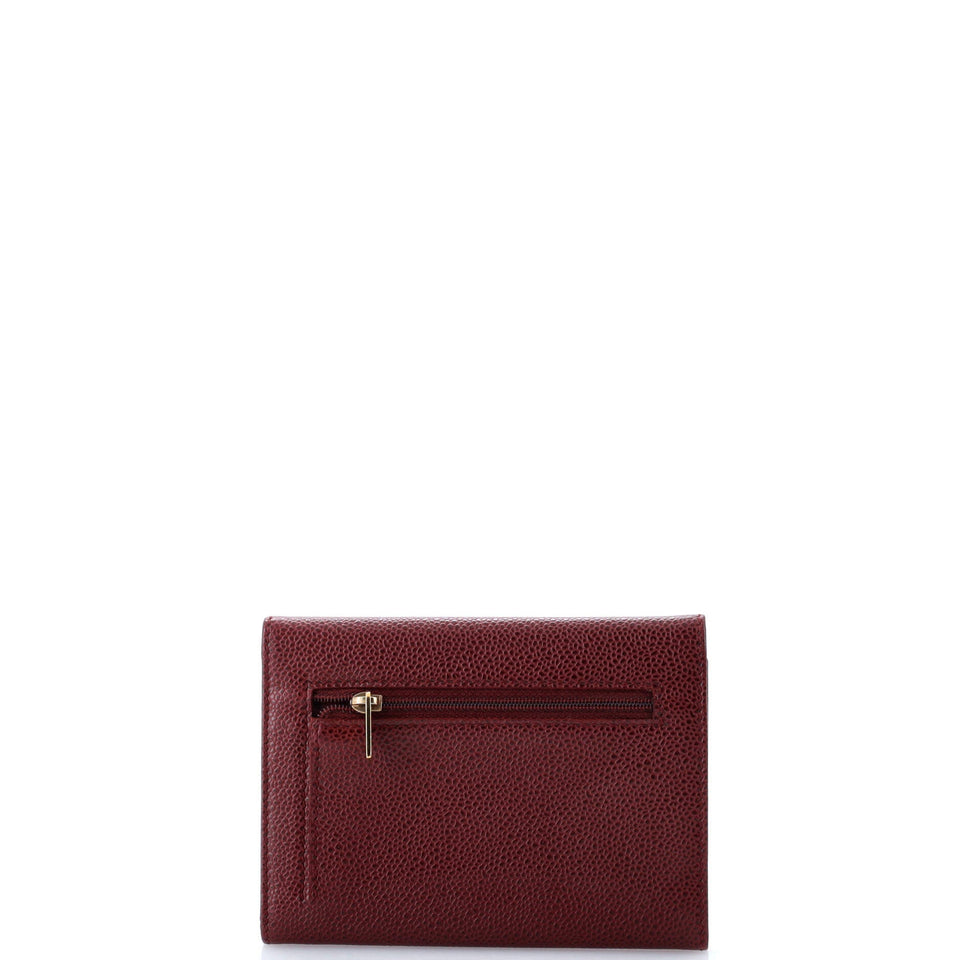Trifold CC Wallet Caviar Long
