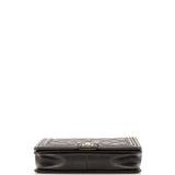 Stitch Boy Flap Bag Quilted Calfskin New Medium