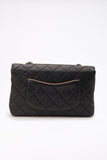 Chanel Vintage Timeless Black And Cream Single Flap Bag