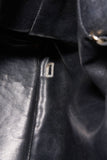 Vintage Chanel Black Caviar Leather Bucket Bag