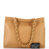 Vintage CC Chain Tote Lambskin XL