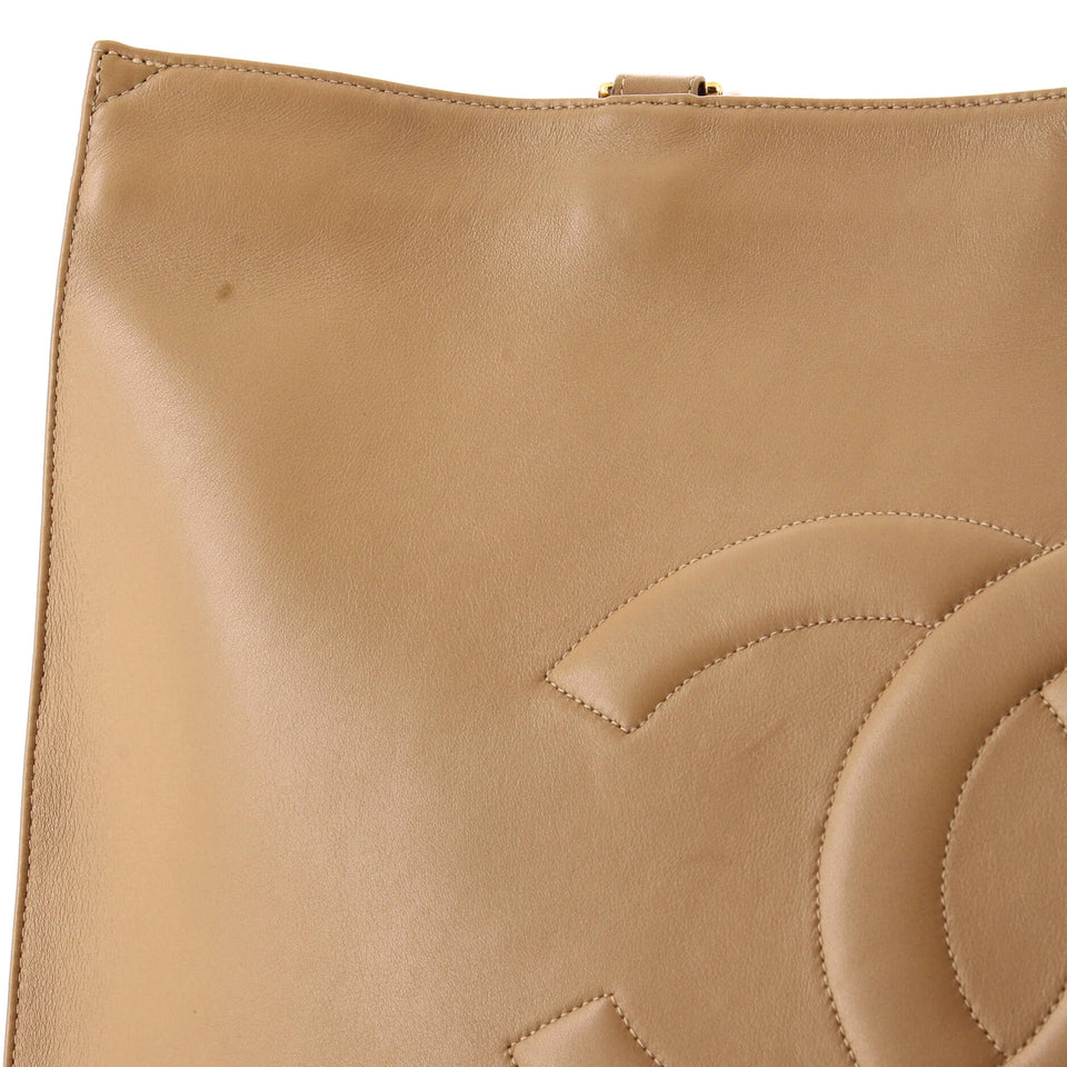 Vintage CC Chain Tote Lambskin XL
